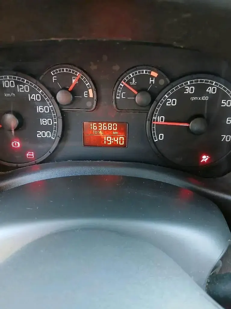 Gebraucht Fiat Doblò 77 PS (56 kW) 2006 Rot Van / Kleinbus