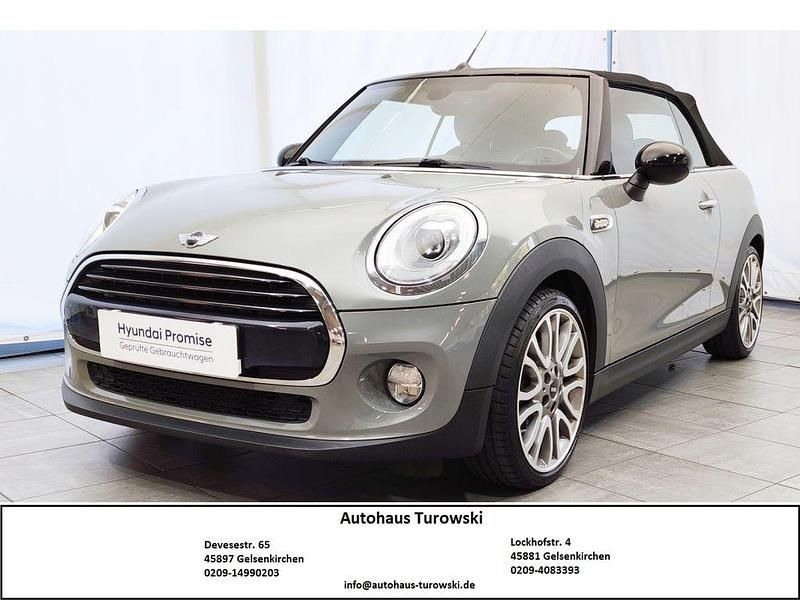 Gebraucht Mini Cooper Cabriolet 136 PS (100 kW) 2017 Moonwalk grey (metallic) (grau) (metallic) Cabrio