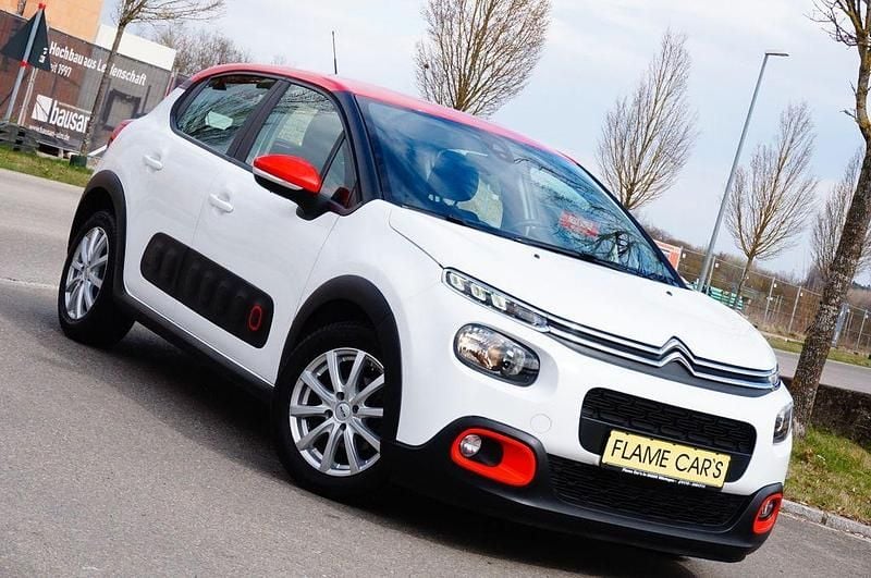Gebraucht Citroën C3 Feel 131 PS (96 kW) 2019 Weiß Kleinwagen
