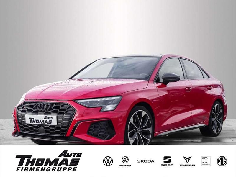 Tangorot metallic Gebraucht 2020 Audi S3 Edition .1 Limousine | 32.580 € (Fairer Preis) - Bild 1/1