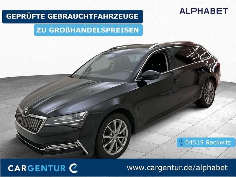 Blackmagic perleffekt (metallic) Gebraucht 2020 Skoda Superb Style Kombi | 20.607 € (Fairer Preis) - Bild 1/2