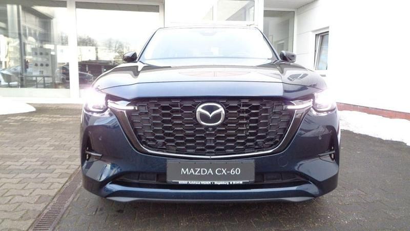 Blau Gebraucht 2022 Mazda CX-60 Homura-Line SUV | 39.900 € (Etwas zu teuer) - Bild 1/4
