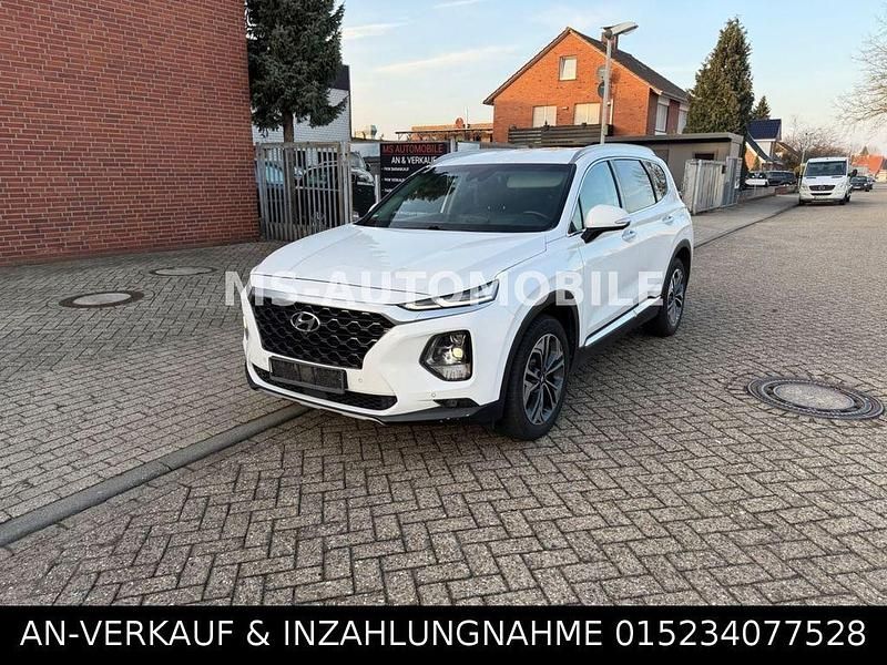 Weiß Gebraucht 2019 Hyundai Santa Fe Premium SUV | 17.750 € (Superpreis) - Bild 1/4