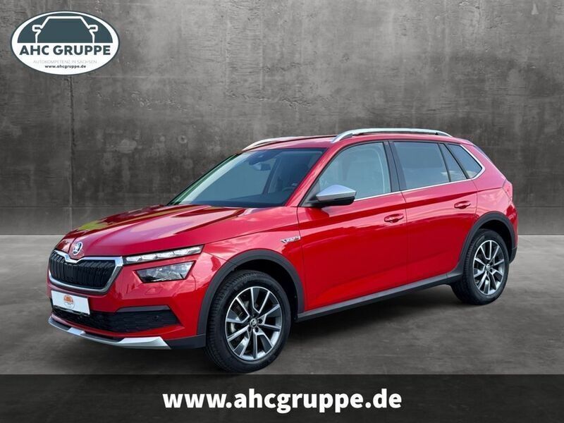 Rot Gebraucht 2023 Skoda Kamiq ScoutLine SUV | 24.490 € (Fairer Preis) - Bild 1/4