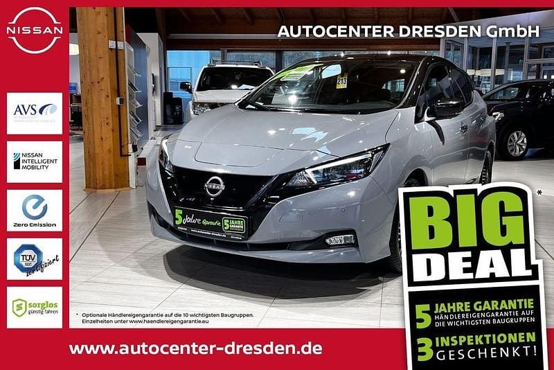 Schwarz Gebraucht 2023 Nissan Leaf N-Connecta Kleinwagen | 17.980 € (Fairer Preis) - Bild 1/4
