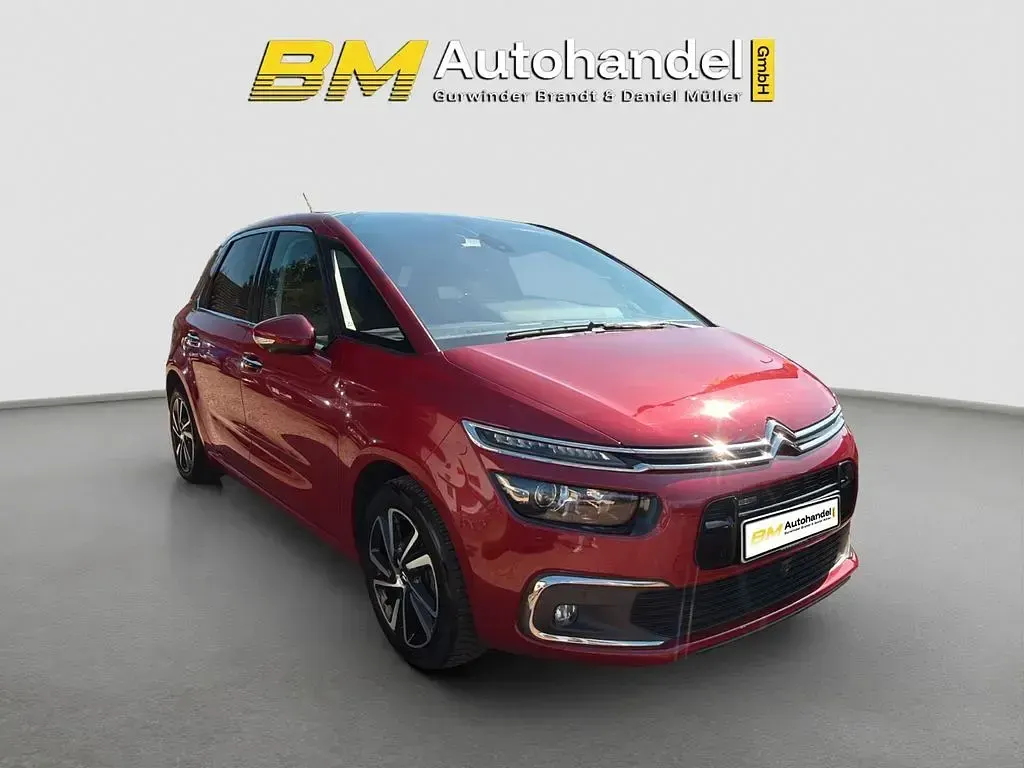 Używany Citroën C4 131 KM (96 kW) 2017 Czerwony Minivan