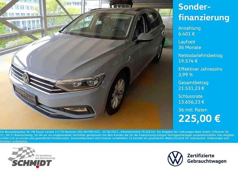 Mondsteingrau Gebraucht 2023 VW Passat Business Kombi | 25.975 € (Fairer Preis) - Bild 1/4