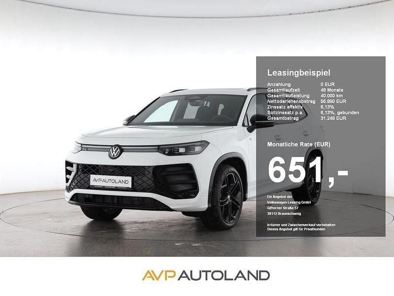 Pure white Gebraucht 2025 VW Tayron R-line SUV | 56.890 € (Guter Preis) - Bild 1/4