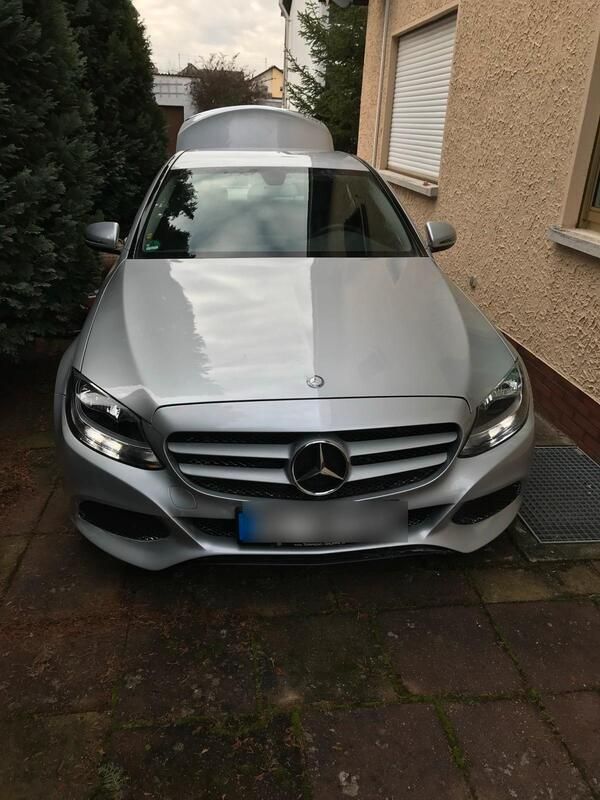 Silber Gebraucht 2015 Mercedes C220 Limousine | 20.999 € (Guter Preis) - Bild 1/4