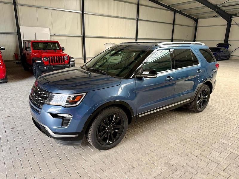Second-hand Ford Explorer 294 CP (216 kW) 2018 Albastru SUV