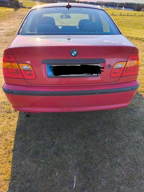 Brugt BMW 316 116 HK (85 kW) 2004 Rød Sedan