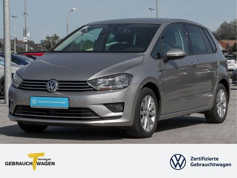 Silber Gebraucht 2015 VW Golf Sportsvan LOUNGE Van / Kleinbus | 11.980 € (Fairer Preis) - Bild 1/4