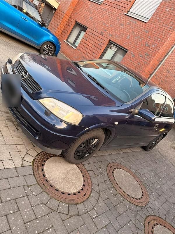 Gebraucht Opel Astra 75 PS (55 kW) 1999 Blau Coupé