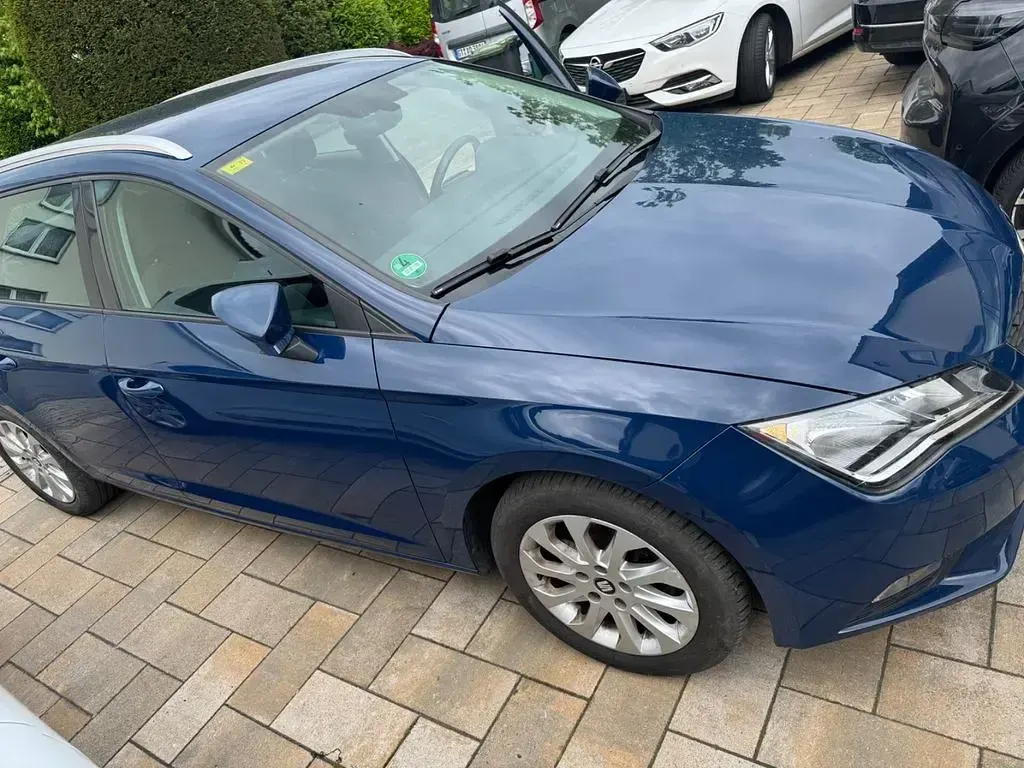 Gebraucht Seat Leon ST Style 110 PS (80 kW) 2016 Blau Kombi