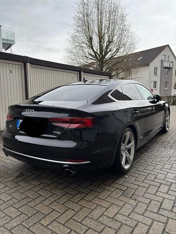 Gebraucht Audi A5 Sportback S-Line 252 PS (185 kW) 2018 Schwarz Kleinwagen