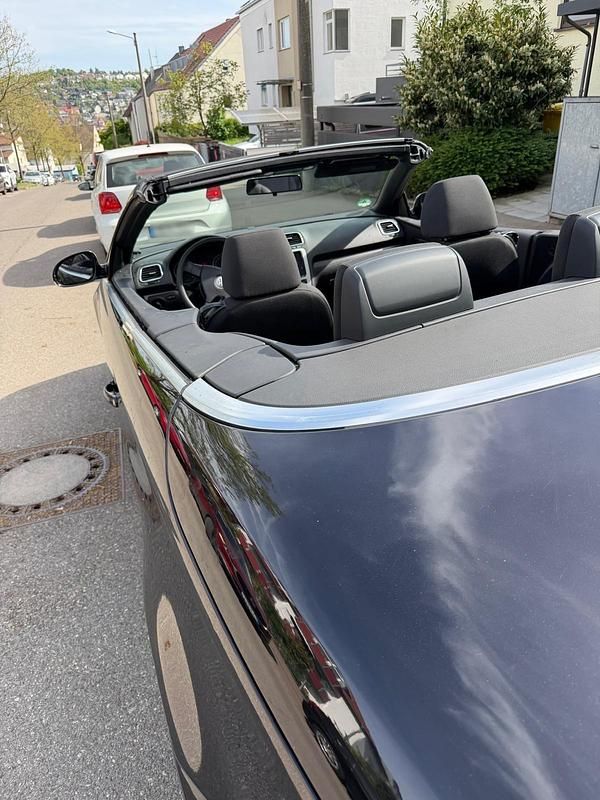 Gebraucht VW Eos 2008 Schwarz Cabrio