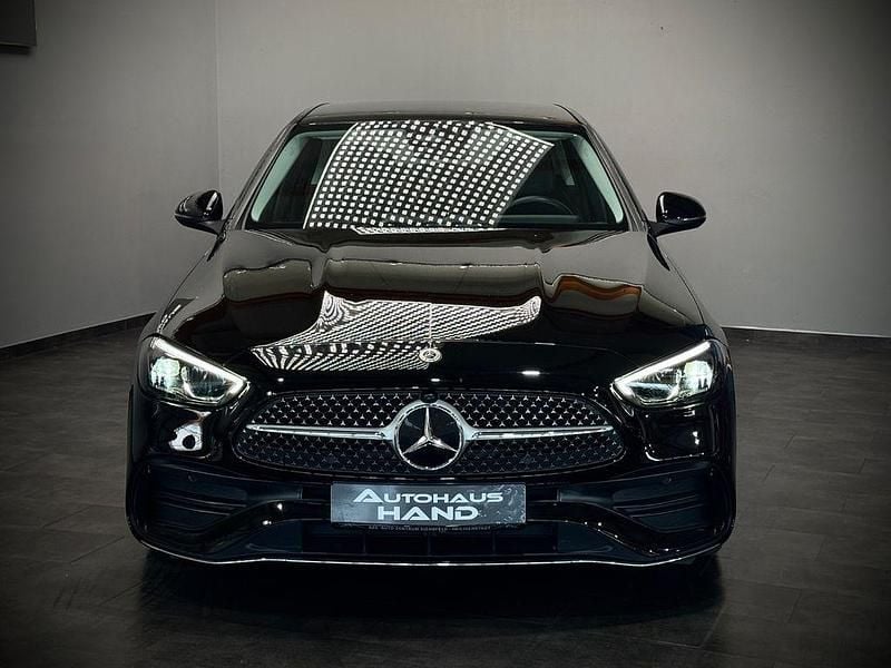 Gebraucht Mercedes C180 AMG line 170 PS (125 kW) 2022 Schwarz Limousine