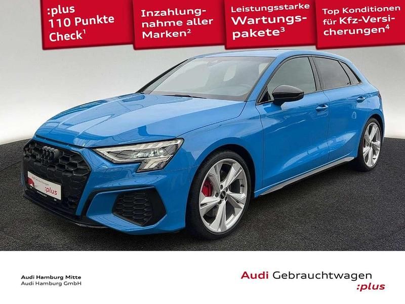 Turboblau Gebraucht 2022 Audi S3 Ambiente Limousine | 34.880 € (Fairer Preis) - Bild 1/3