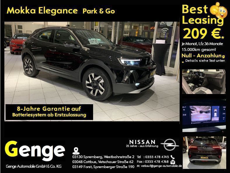 Gebraucht Opel Mokka-e Elegance 100 kW (136 PS) 2023 Schwarz SUV