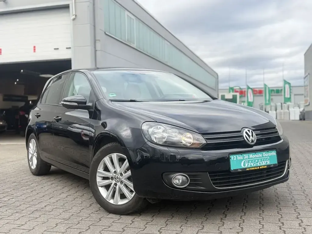 Gebraucht VW Golf VI Style 86 PS (63 kW) 2012 Schwarz Limousine