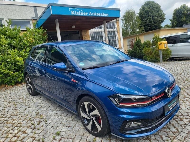 Reef blue metallic Gebraucht 2020 VW Polo Beats Kleinwagen | 17.499 € (Superpreis) - Bild 1/4
