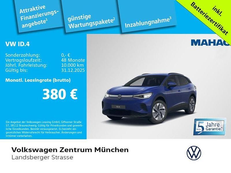 Blau Gebraucht 2025 VW ID.4 Pro SUV | 38.480 € (Superpreis) - Bild 1/2
