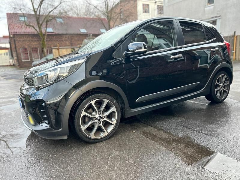 Gebraucht Kia Picanto X-Line 101 PS (74 kW) 2018 Schwarz Kleinwagen