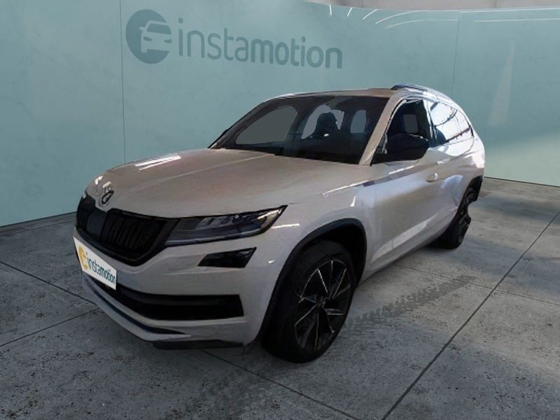 Weiß Gebraucht 2020 Skoda Kodiaq SportLine SUV | 33.600 € (Fairer Preis) - Bild 1/2