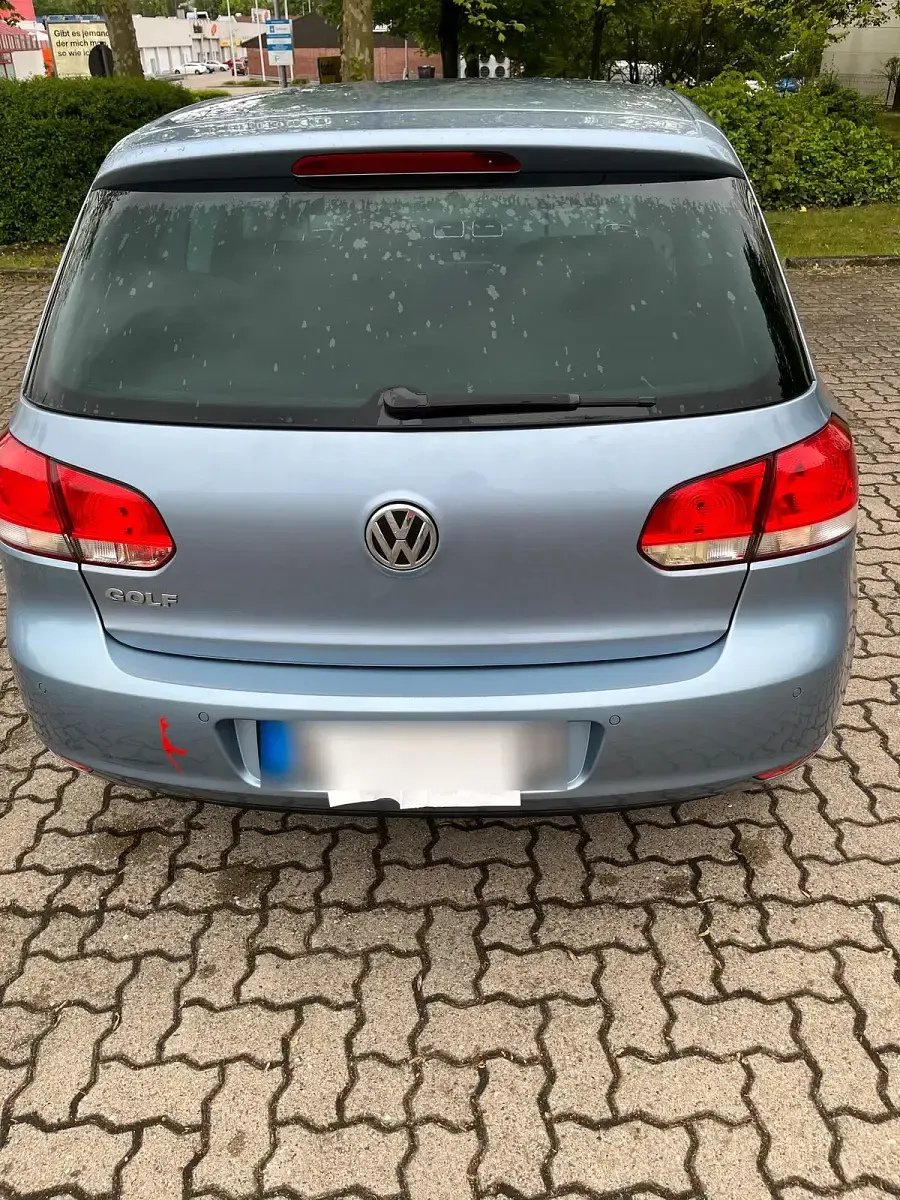 Usata VW Golf VI Comfortline 86 CV (63 kW) 2011 Blu Utilitaria