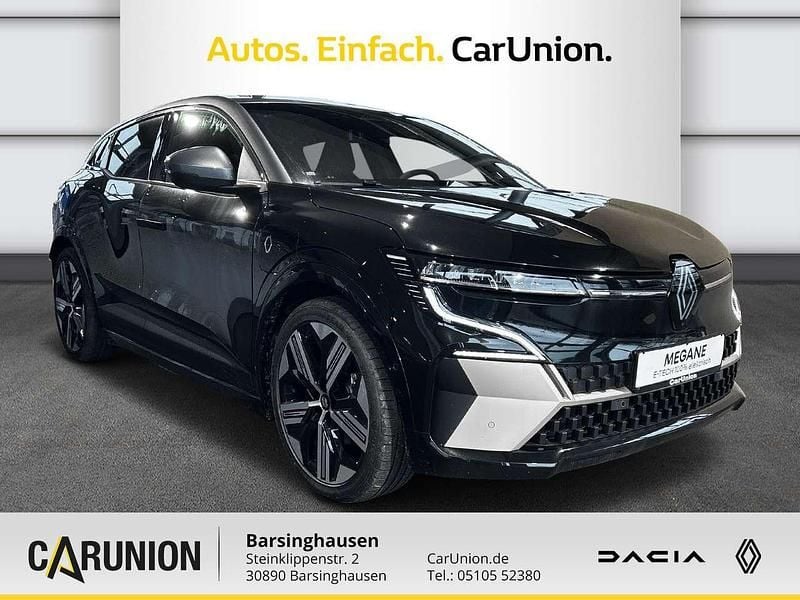 Gebraucht Renault Megane E-Tech Iconic 160 kW (218 PS) 2024 Black pearlschwarz metallic, Limousine