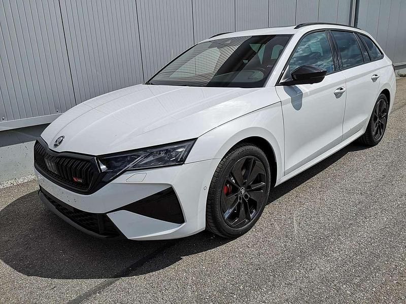 Moonwhite metallic Neu 2025 Skoda Octavia RS Kombi | 41.890 € (Guter Preis) - Bild 1/2