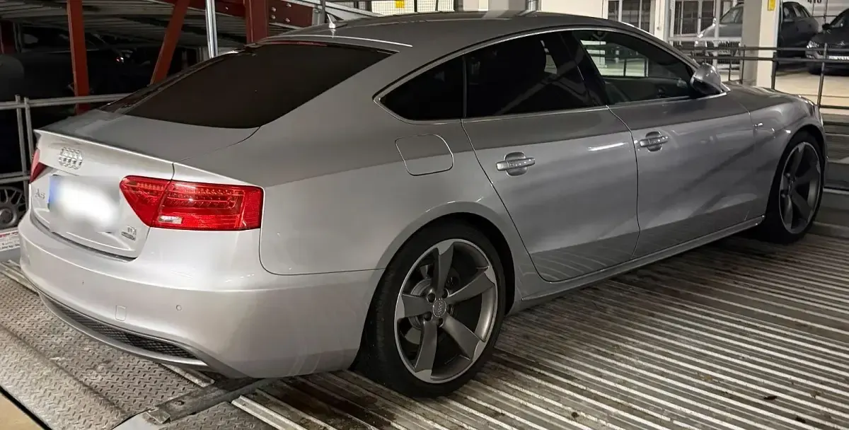 Gebraucht Audi A5 S-Line 177 PS (130 kW) 2015 Silber Coupé