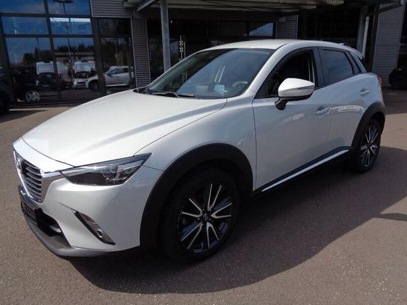 Weiß Gebraucht 2018 Mazda CX-3 Sports-Line SUV | 15.900 € (Fairer Preis) - Bild 1/4