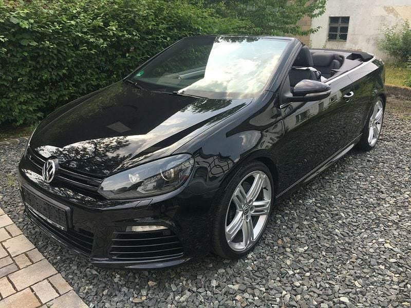 Gebraucht VW Golf Cabriolet R 265 PS (194 kW) 2013 Schwarz Cabrio