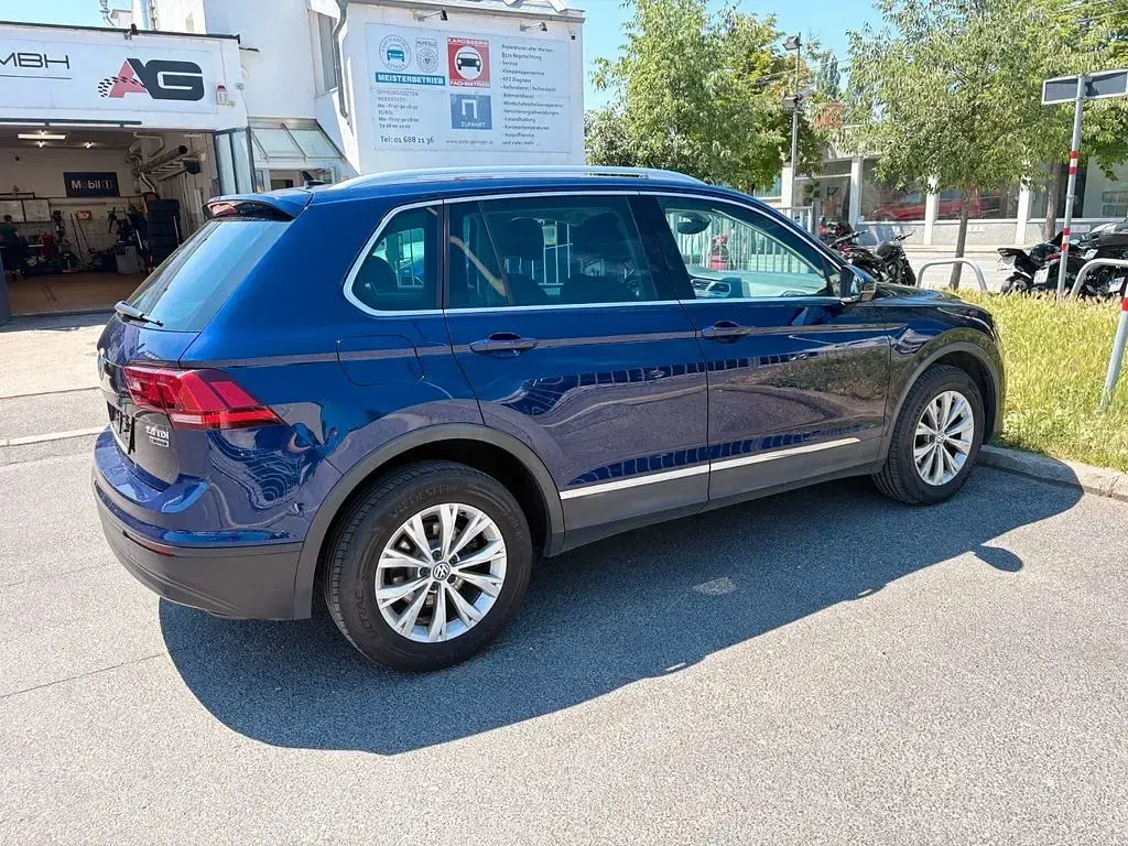 Gebraucht VW Tiguan 150 PS (110 kW) 2017 Blau SUV