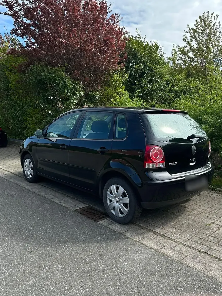 Gebraucht VW Polo 60 PS (44 kW) 2007 Schwarz Kleinwagen