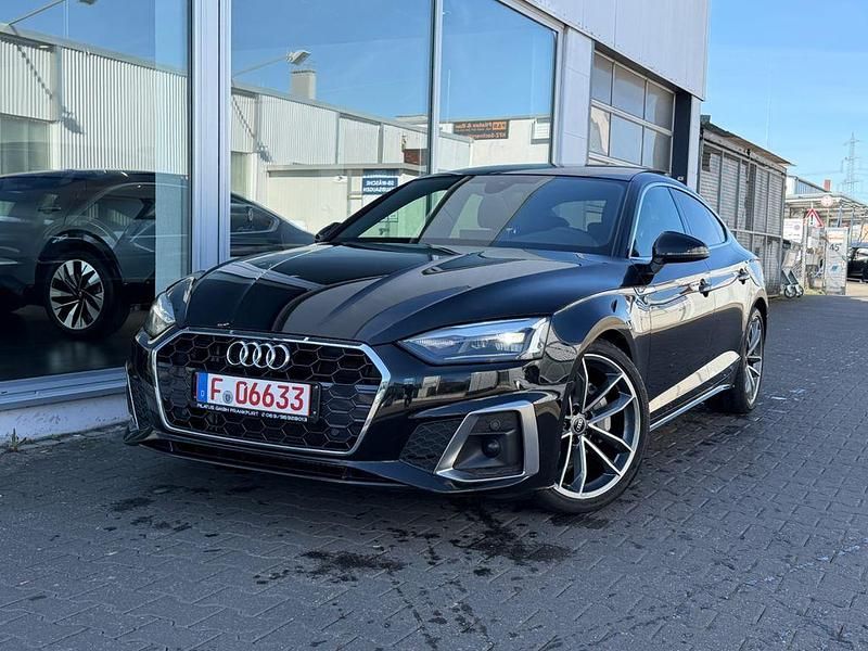 Gebraucht Audi A5 Sportback S-Line 204 PS (150 kW) 2022 Schwarz Kleinwagen