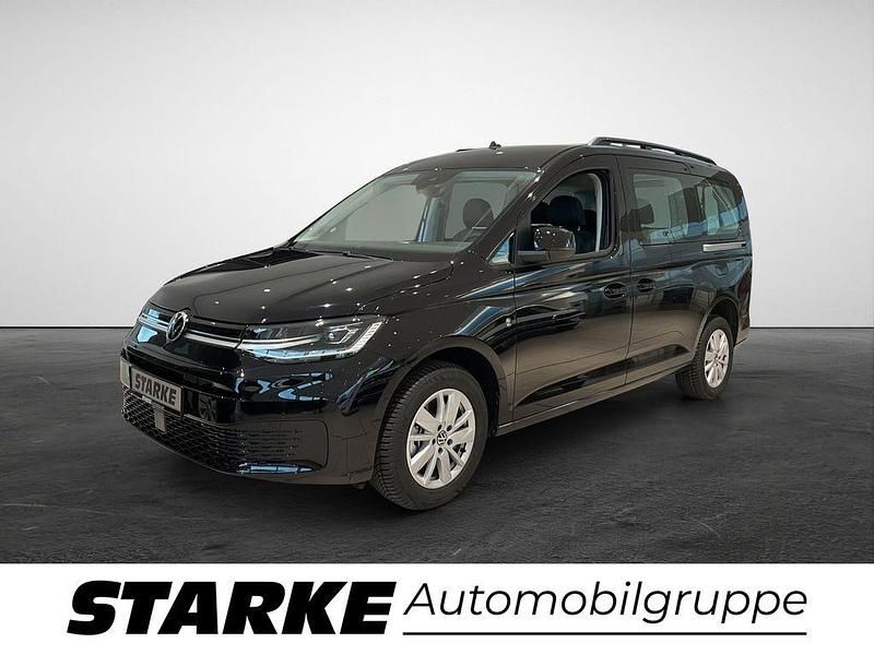 Neu VW Caddy Maxi Life 122 PS (89 kW) 2025 Schwarz Van / Kleinbus