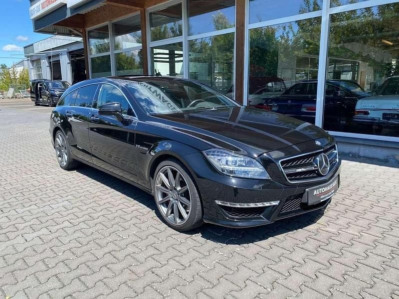 Obsidianschwarz Gebraucht 2014 Mercedes CLS63 AMG AMG Kombi | 49.990 € (Teuer) - Bild 1/4