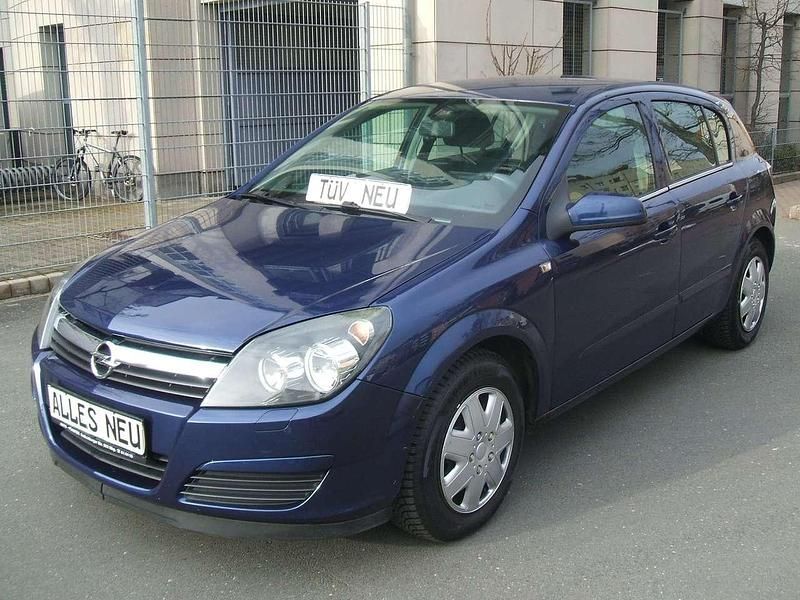 Gebraucht Opel Astra 105 PS (77 kW) 2007 Blau Limousine