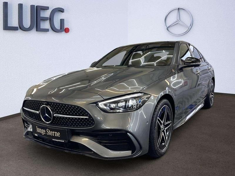 Metalliclack selenitgrau Gebraucht 2024 Mercedes C300 Premium Limousine | 49.860 € (Etwas zu teuer) - Bild 1/4