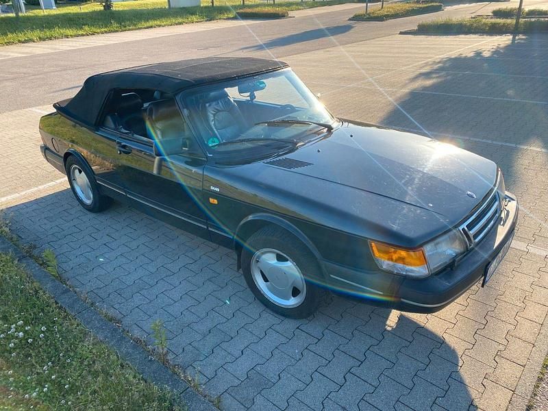 Gebraucht Saab 900 Cabriolet 126 PS (92 kW) 1991 Schwarz Cabrio