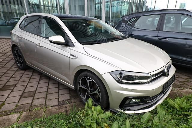 Ivory silver metallic ivory silver metallic Gebraucht 2018 VW Polo Highline Kleinwagen | 12.985 € (Fairer Preis) - Bild 1/4