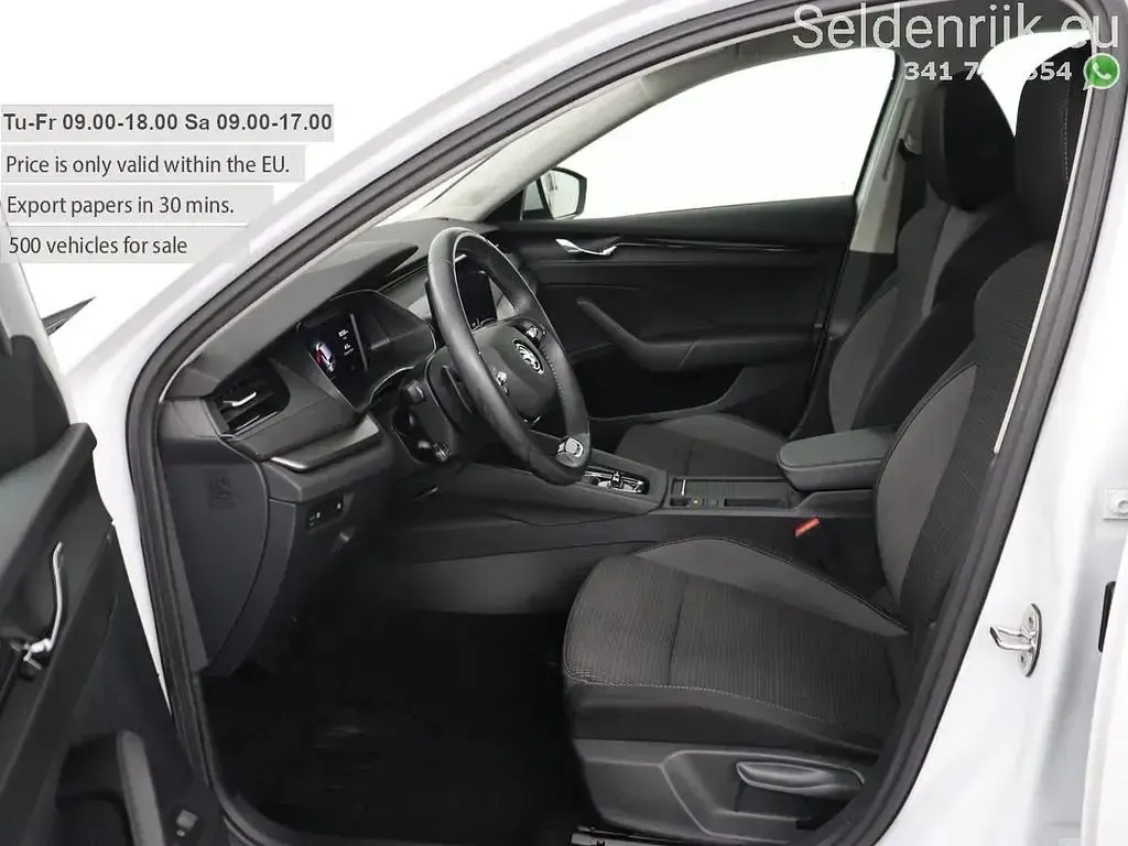 Gebraucht Skoda Octavia Business Line 204 PS (150 kW) 2021 Weiß Limousine