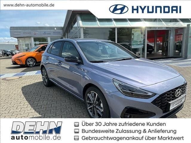 Meta blue (blau) Gebraucht 2024 Hyundai i30 Advantage Limousine | 24.950 € (Fairer Preis) - Bild 1/4