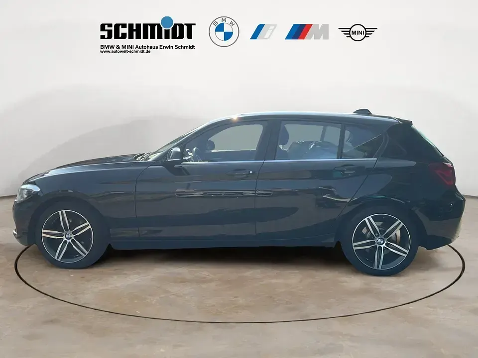 Gebraucht BMW 125 Sport Line 224 PS (164 kW) 2018 Schwarz uni Kleinwagen