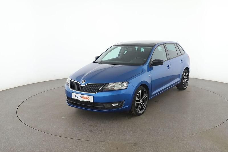Blau Gebraucht 2015 Skoda Rapid Limousine | 9.710 € (Fairer Preis) - Bild 1/3