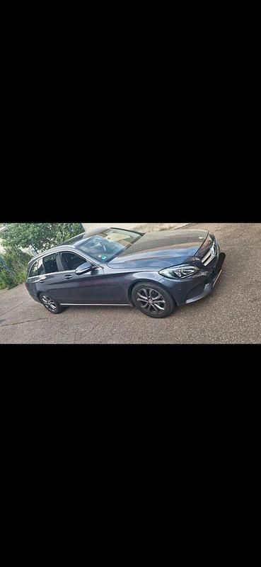 Schwarz Gebraucht 2015 Mercedes C200 Kombi | 11.500 € (Guter Preis) - Bild 1/4