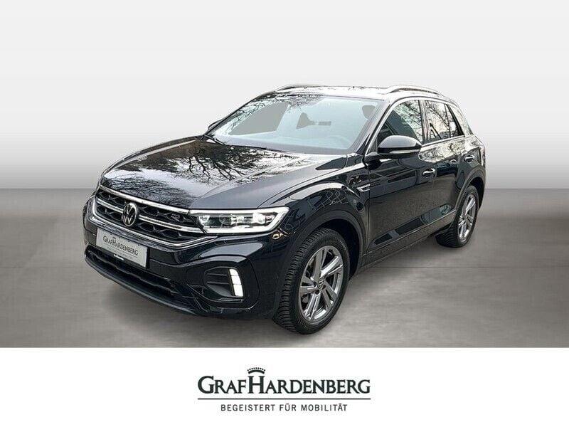 Schwarz Gebraucht 2024 VW T-Roc R-line SUV | 29.910 € (Fairer Preis) - Bild 1/4