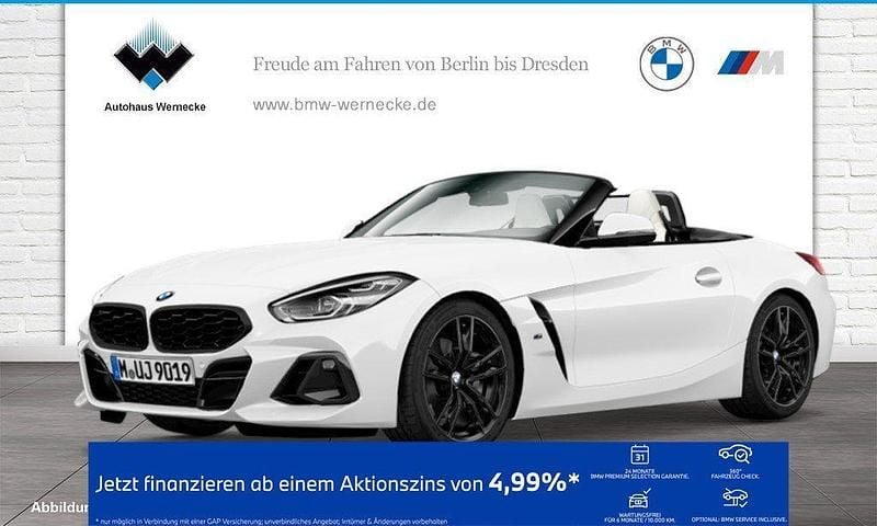Weiß Gebraucht 2022 BMW Z4 M Sport Cabrio | 36.436 € (Guter Preis) - Bild 1/4